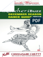 KutcheriBuzz December Season Dance Guide 2018