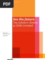 See The Future: Top Industry Clusters in 2040 Revealed