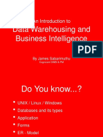 Data Warehousing Presentation