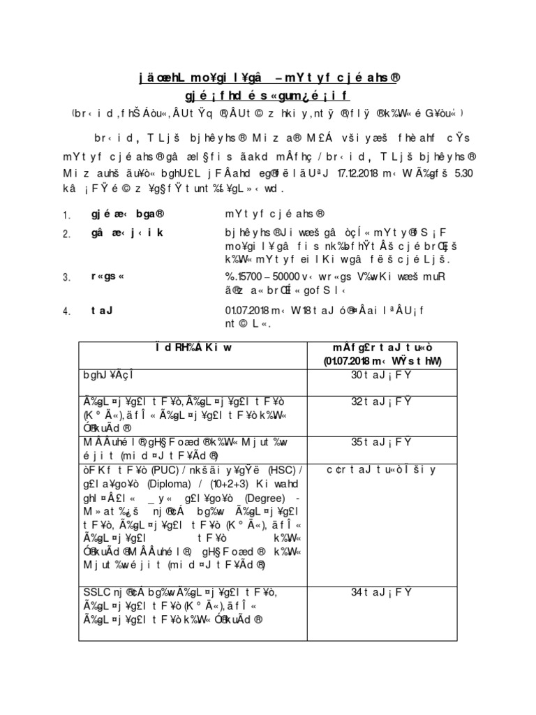 Chennai Oa Advertisement