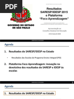Apresentação Foco Aprendizagem SARESP IDESP