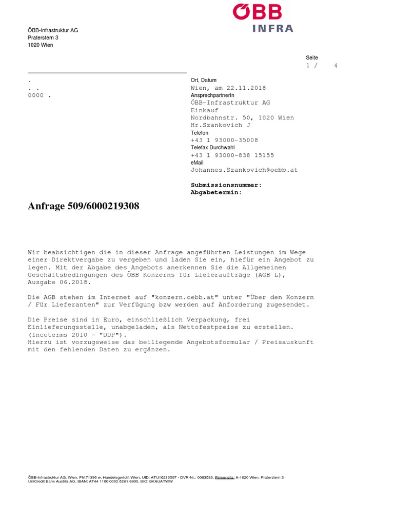 Anfrage 6000219308 - SS Blank | PDF