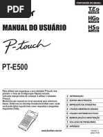 Manual Etiquetadora PTE-500 Brother