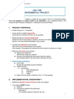 Incremental Project Guideline (CS110) Terengganu