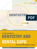 3rd Annual Summit On Dentistry and Dental Expo Brochure