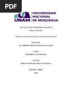 Organizaciones Sociales, Politicas Sociales Monografia