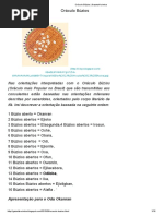 Oráculo Búzios _ GazetaKurimba