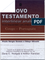 Novo Testamento Interlinear Analítico Grego Portugues Paulo Sérgio e Odayr Oliveti