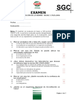 EXAMEN - Interpretacion de La Norma ISO 17025-2006