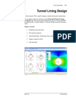 Tutorial 24 Tunnel Lining Design