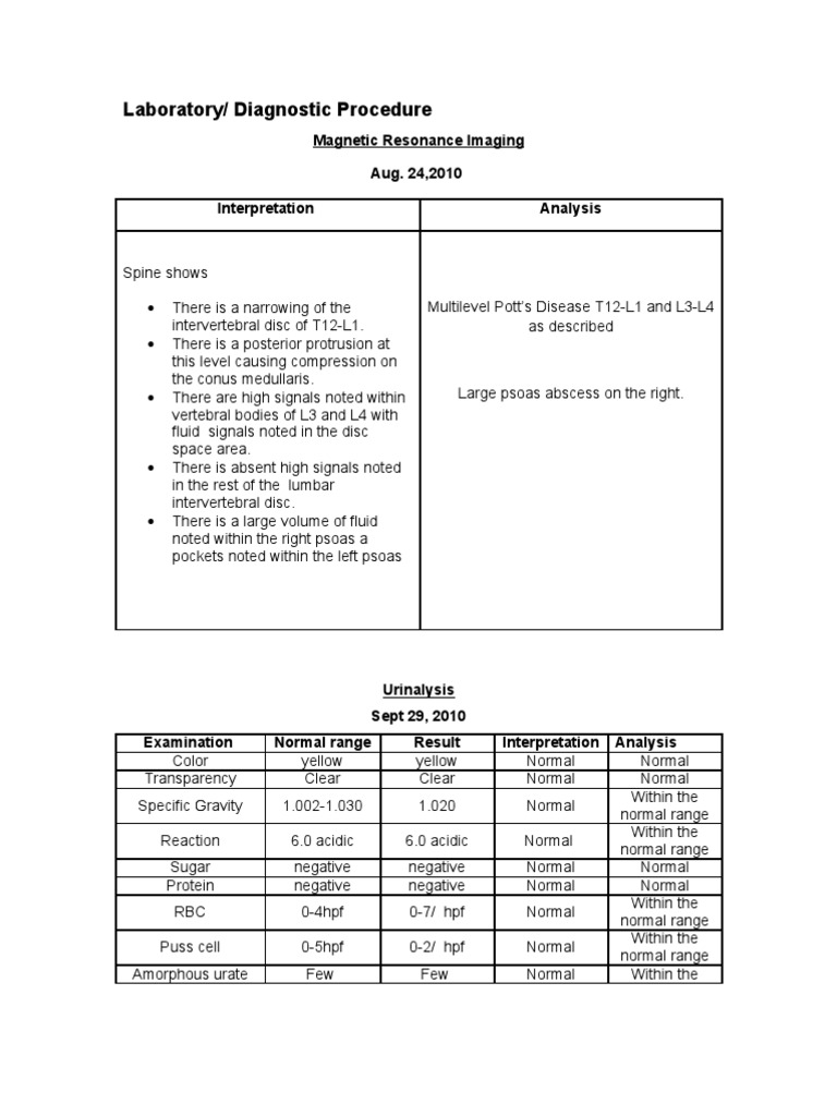 Diagnostic | PDF | Vertebral Column | White Blood Cell