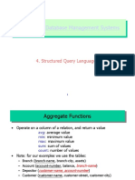 Comp 5311 Database Management Systems: 4. Structured Query Language 2