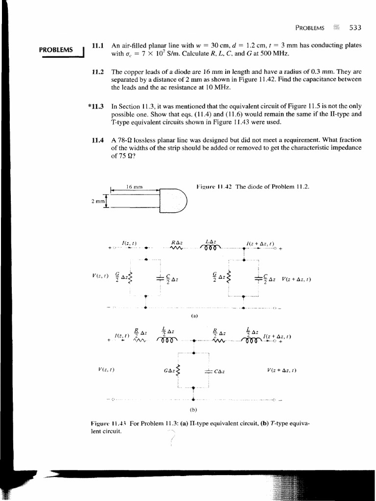 Ch 11 Electrical Impedance Transmission Line