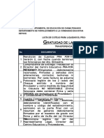 Formatos Gratuidad 2 Opf 2018