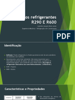 Refrigerantes R290 e R600