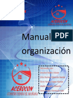 Manual organización ACEROCON 2017