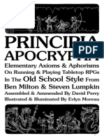 Principia Apocrypha SC 20