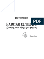 Proyecto 2018 Habitar El Tiempo