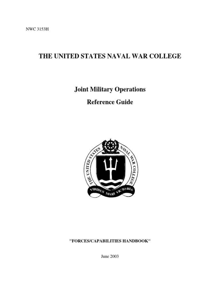 NWC Joint Ops Guide PDF United States Navy Aircraft Carrier