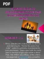A Importância Do Relacionamento Dos PAIS No Desenvolvimento