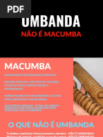 UMBANDA NÃO É MACUMBA - AULA 1