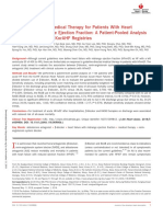 Guideline-Directed Medical Therapy for Patients With Heart Failure With Midrange Ejection Fraction(1)