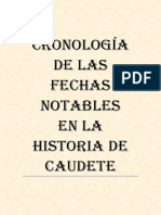 Cronología de La Historia de Caudete.1.3