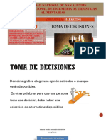 Toma de Decisiones Diapos