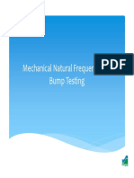Mechanical Natural Frequency and Bump Testing PDF
