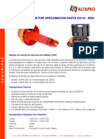 Ficha Técnica Detector Tensión