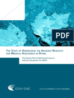 The State of Knowledge on Advance Requests for Medical Assistance in Dying
