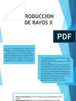 Produccion de Rayos X Expo