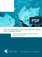 L’État Des Connaissances Sur l’Aide Médicale à Mourir Pour Les Mineurs Matures