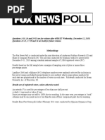 Fox December 2018 National Topline December 12 Release