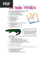Una Noche Increible - Lectura