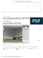 How To Photograph The Milky Way in Light Pollution (Photos) 3-7 PDF