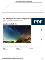 How To Photograph The Milky Way in Light Pollution (Photos) 5-7 PDF