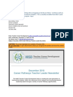 Career Pathways News Letter Interview