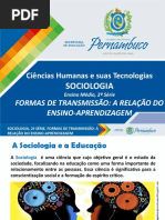 Formas de Transmissão a Relação Do Ensino-Aprendizagem