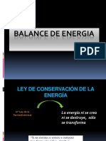 Balance de Energia