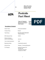 Pesticide Factsheet