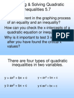 1.9 Graph  Solve Quadratic Inequalities.ppt