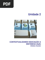 Capitulo 2 - CONTEXTUALIZANDO EDUCAÇÃO A DISTÂNCIA (EaD) - Gildásio Guedes