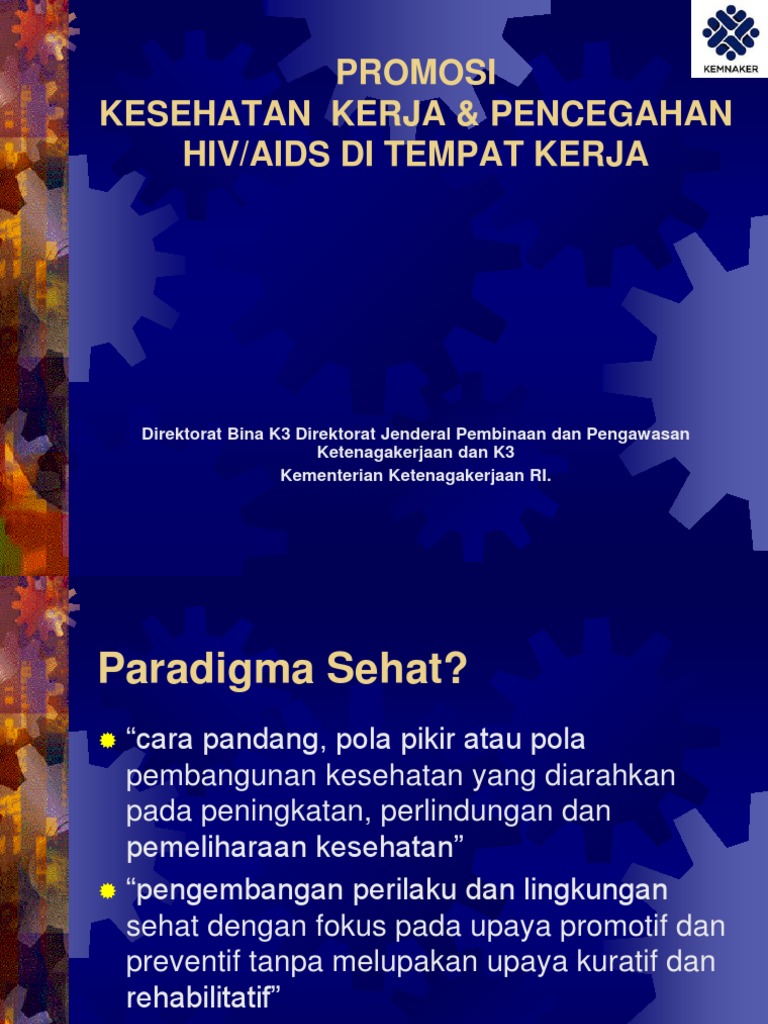 Promosi Kes & Pencegahan Hiv | PDF