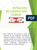 4.4 Administracion de Cuentas Por Cobrar