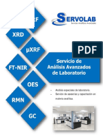 Catalogo Servicios Analiticos Servolab Overseas Inc 2017.c