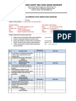 Evaluasi Kinerja Staf Medis Rsud Sukdana - Ri