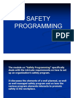 Health and Safety Programming
