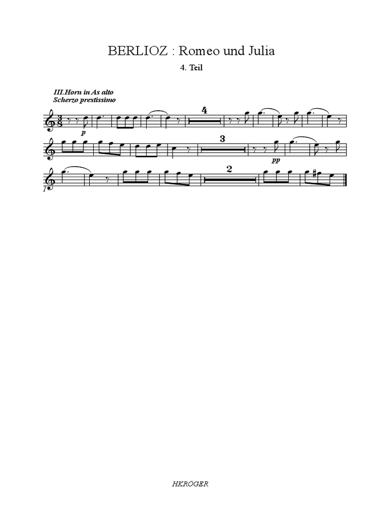 Rare Horn Excerpts PDF Performing Arts Music Theory