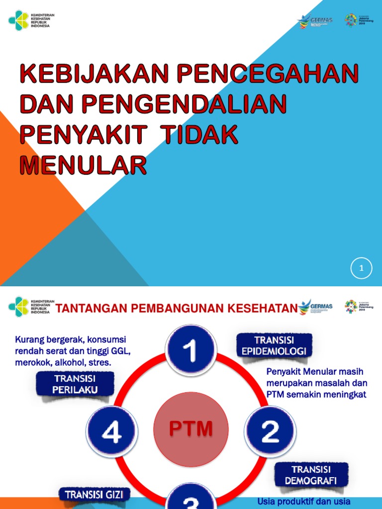 Kebijakan Pencegahan Dan Pengendalian Penyakit Tidak Menular Di Indonesia |  PDF
